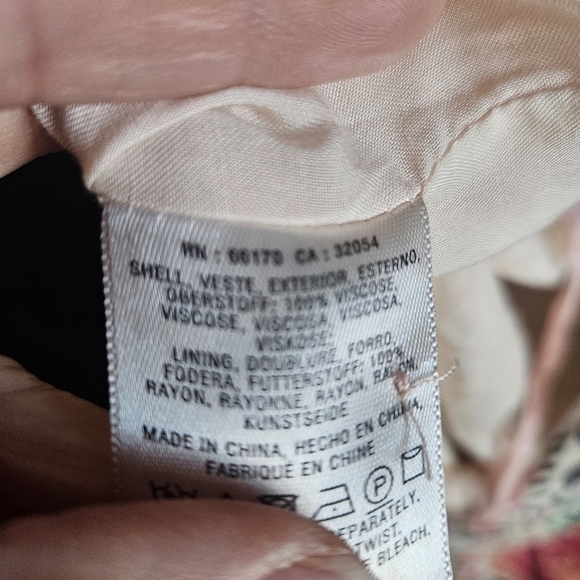 Anthropologie Maeve Multicolored Siya Kimono Dress Size 14 - Picture 12 of 15